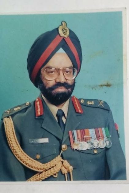 Former Lieutenant General Amarjeet Singh Bhalla passed away