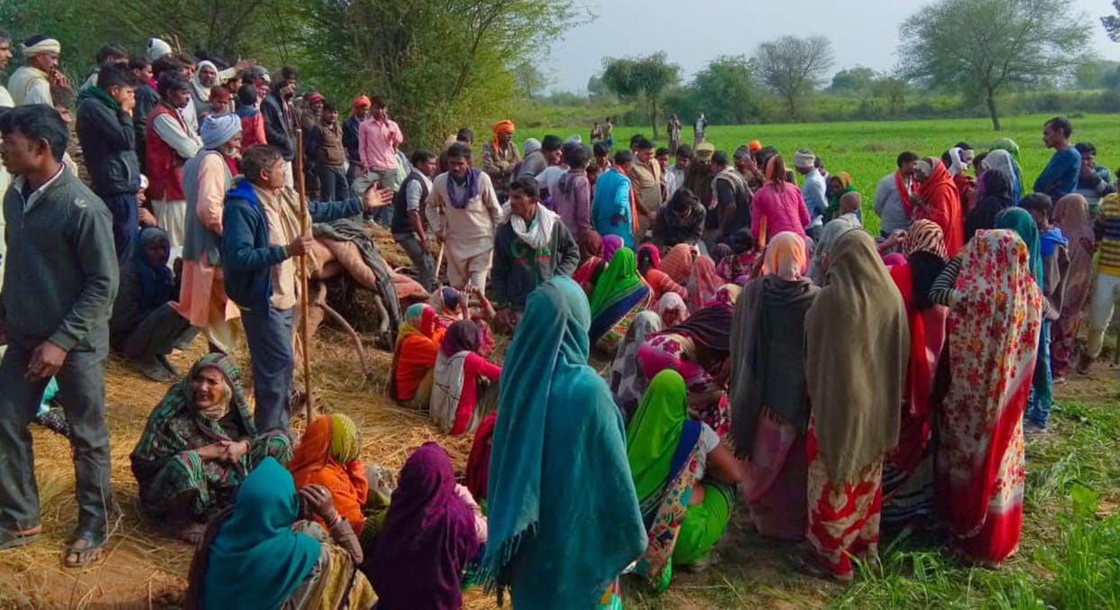 Farmer sleeping in field dies due to scaffolding