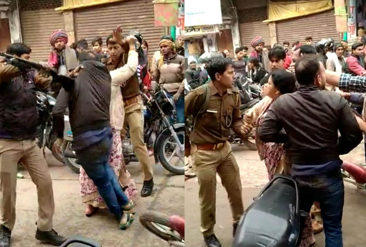 Dispute During Traffic Control Police Beat Advocate Son Crime News