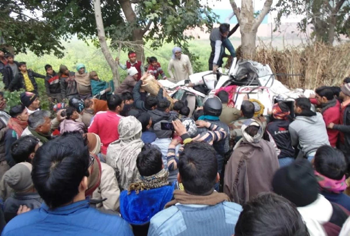 Teacher dies in Sonbhadra due to unknown vehicle hit