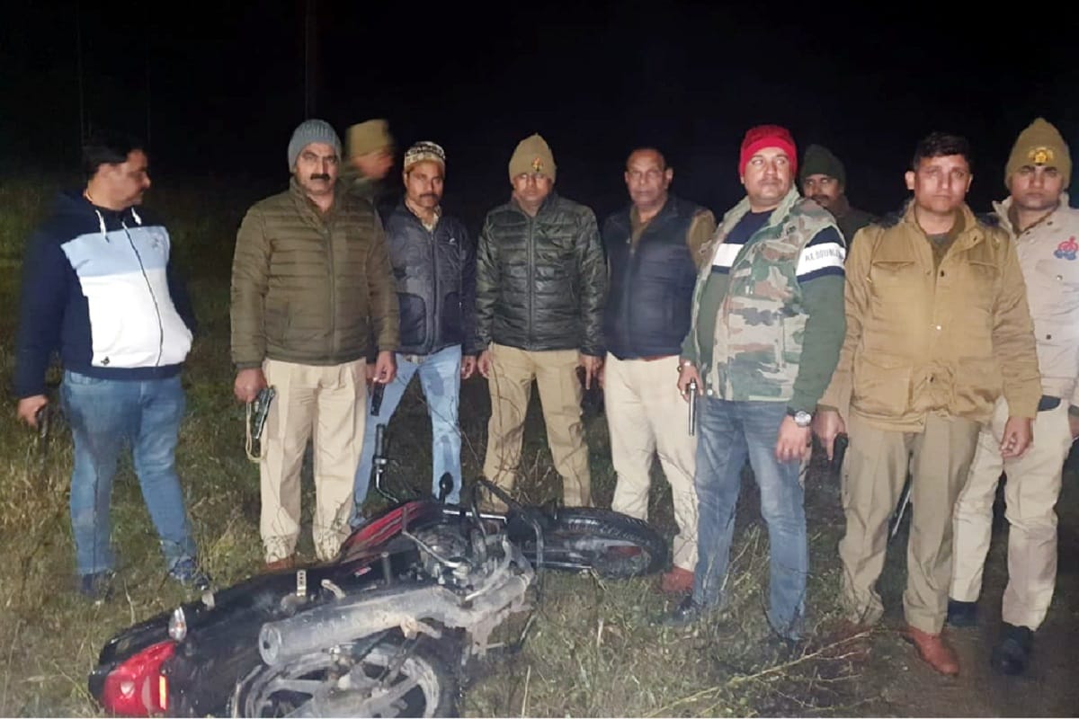 Police and crooks is between encounter and one accused arrested at Saharanpur