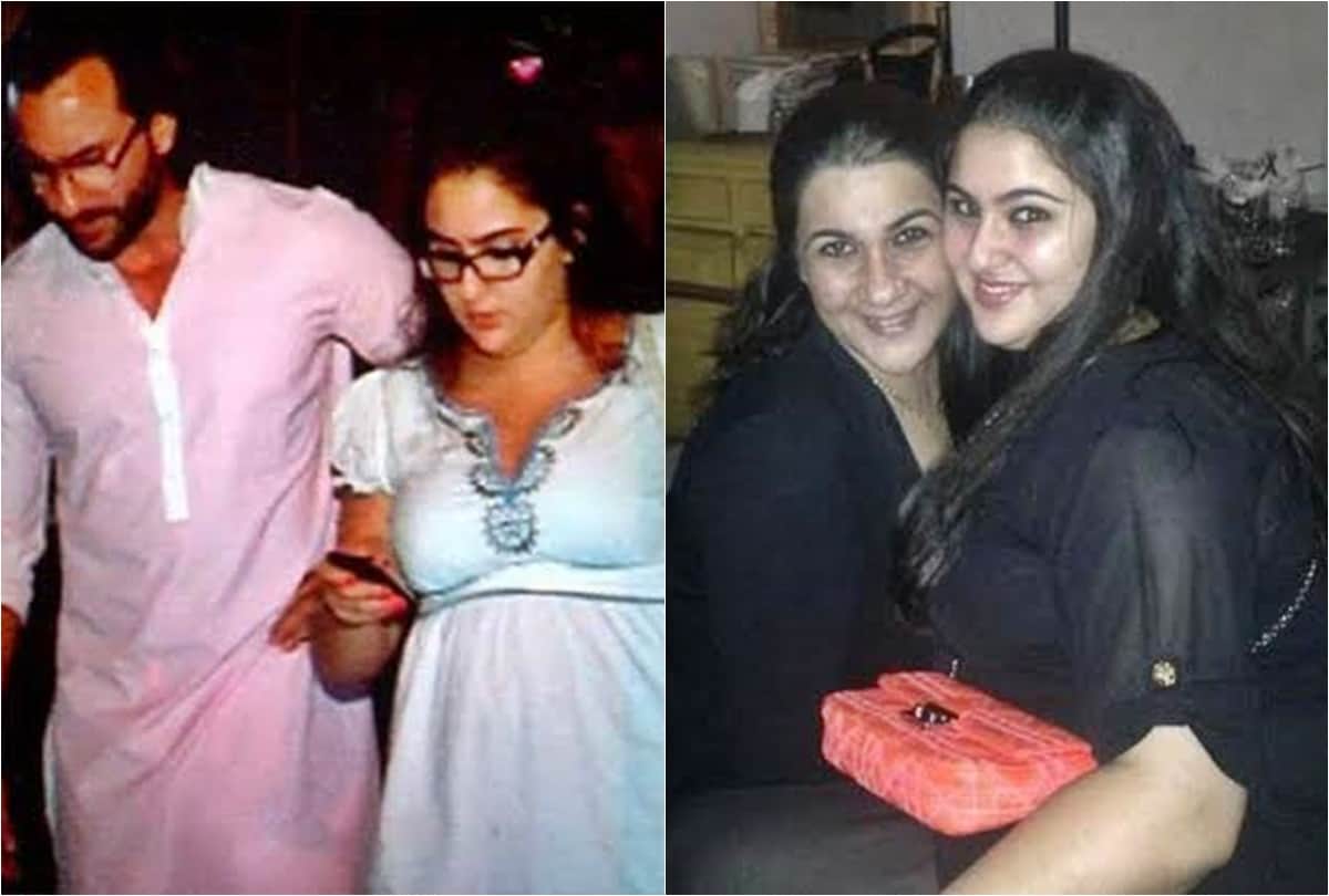 Love Aaj Kal Actress Sara Ali Khan Throwback Unseen Viral Photos