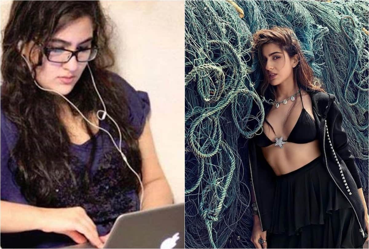 Love Aaj Kal Actress Sara Ali Khan Throwback Unseen Viral Photos