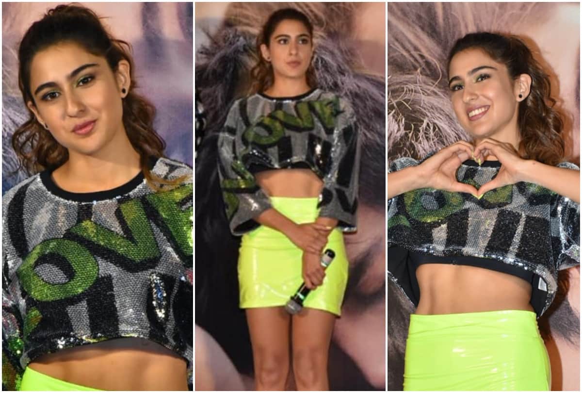Love Aaj Kal Actress Sara Ali Khan Missed Delhi ki Mithai and Chhole Bhature Video Goes Viral