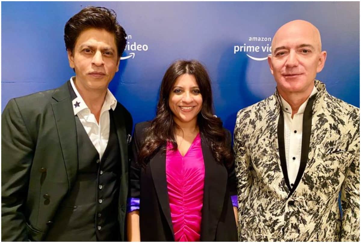 Amazon ceo Jeff Bezos shared photo with bollywood celebrities for against Piyush Goyal statement