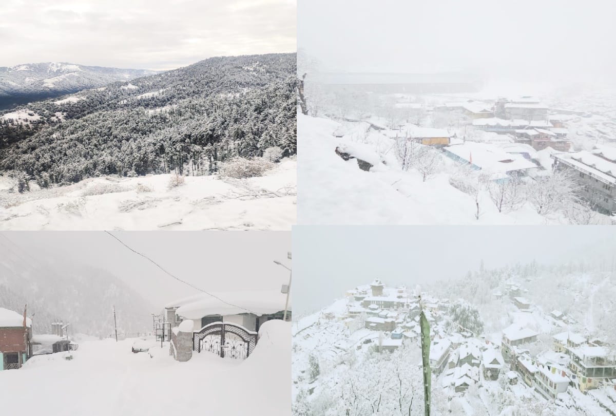 Himachal peaks again covered with snow, 265 roads blocked, power-water supply stalled