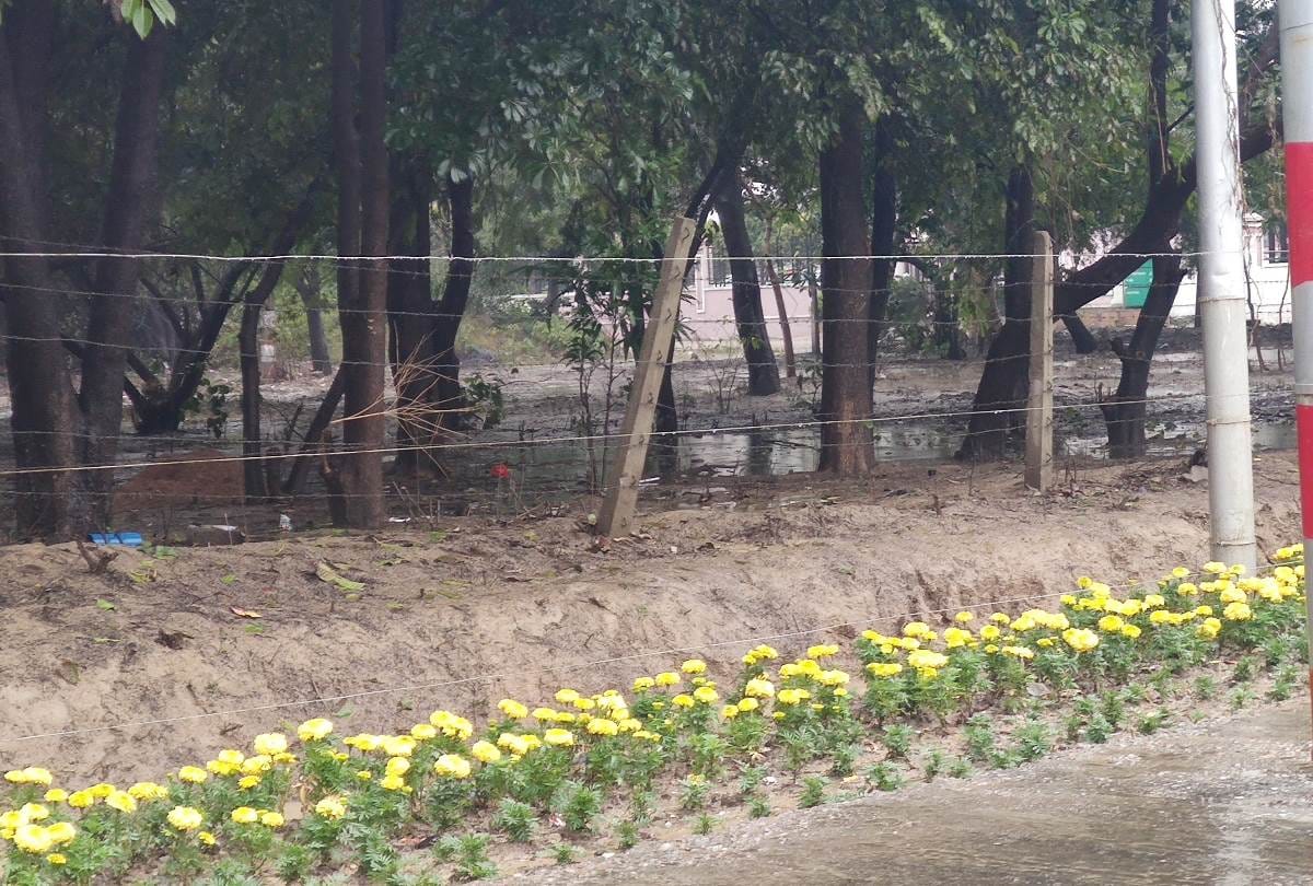 vrindavan colony being prepared for defence expo