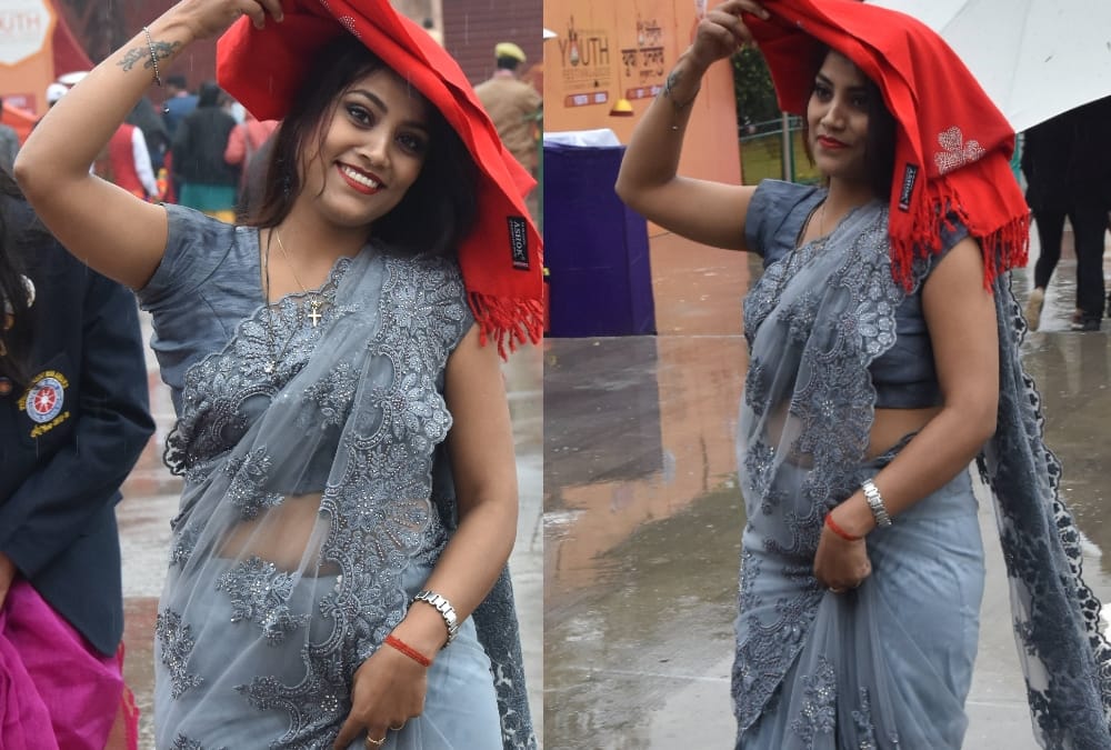 53 mm of rain in lucknow, maximum temperature recorded 15.8 degrees celsius