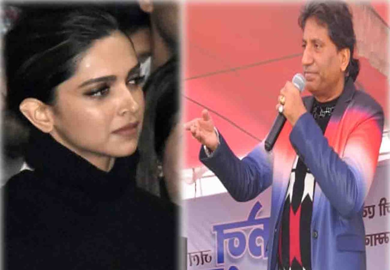 comedian raju shrivastav said that Actress Deepika reached JNU to promote the film not for students