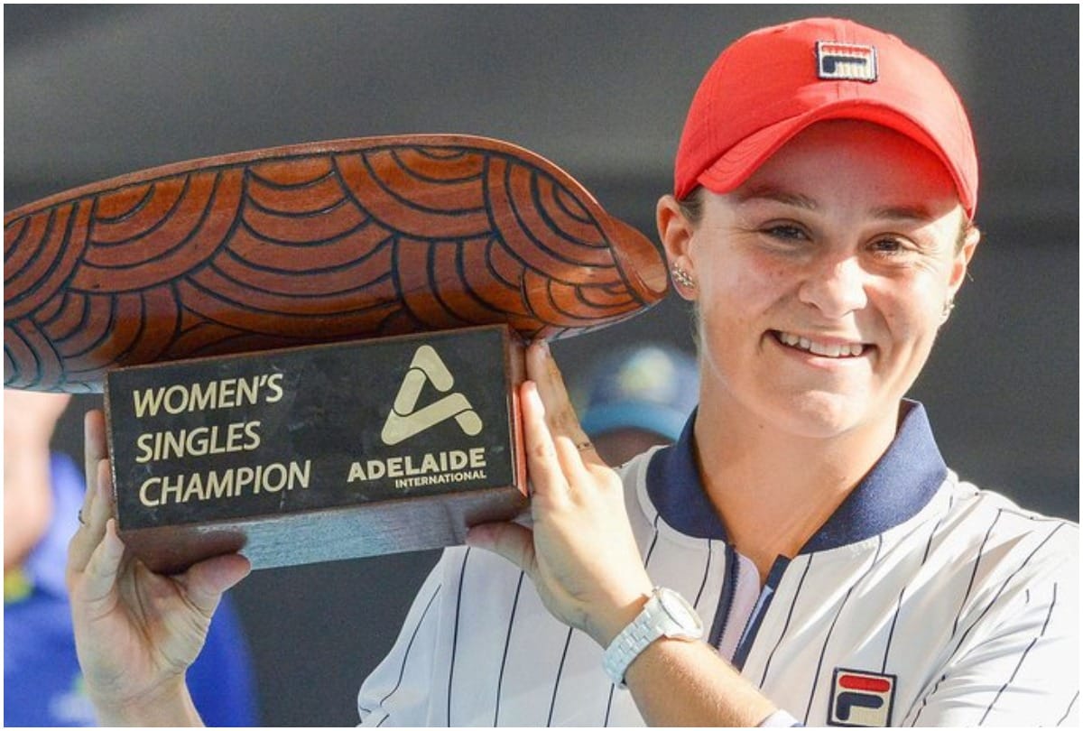 Ashleigh Barty Won The First Title At Home Atp Wta Adelaide International