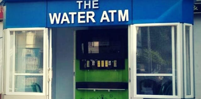 ATVM will not get water if the train is not on the platform