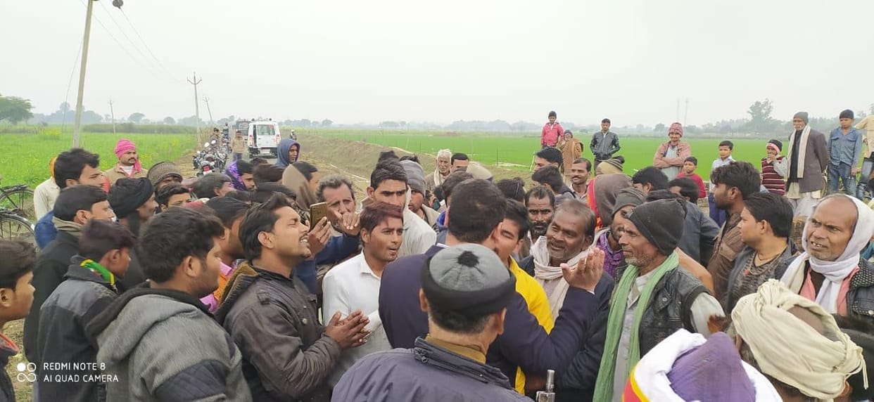 Nodal officer conducted investigation by carving the road