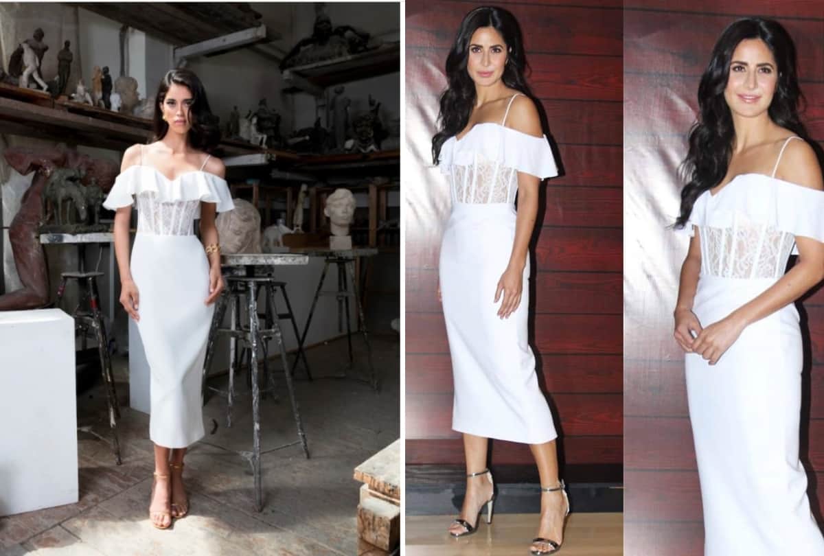 katrina kaif wears rupees one lakh white corset dress in javed akhtar birthday party