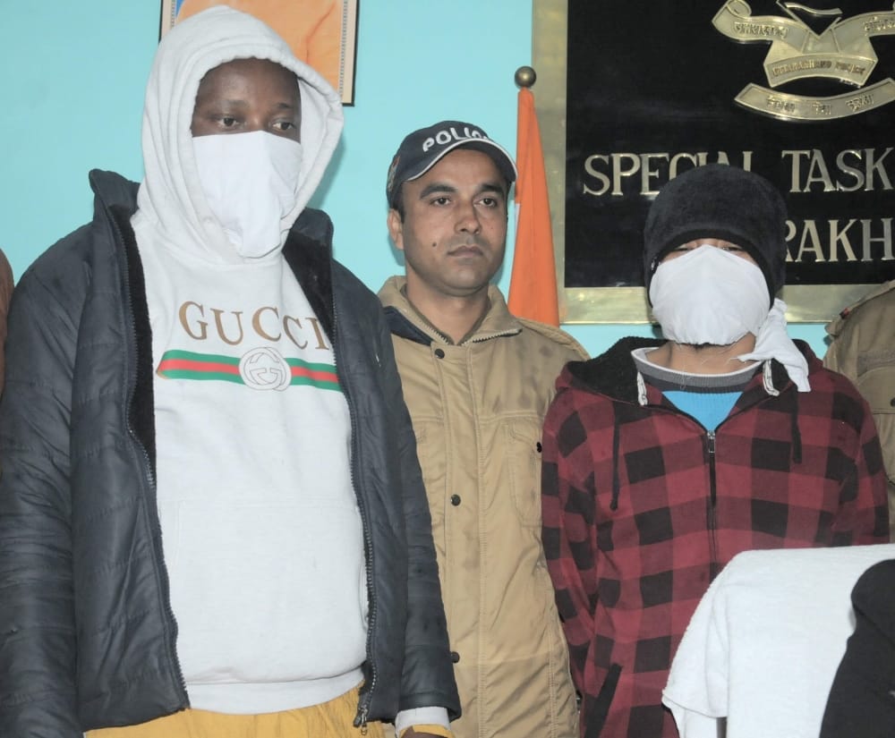 two arrested with Nigerians in fraud at dehradun