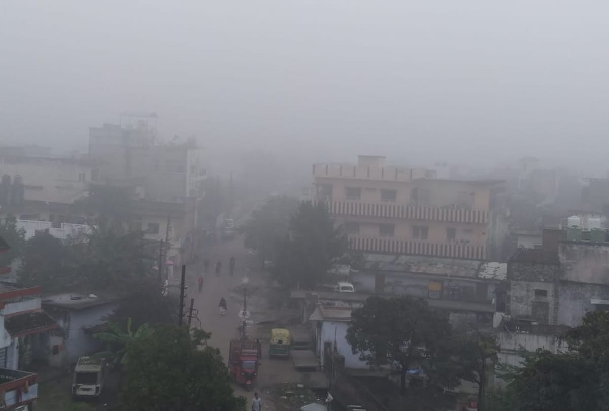 Heavy cold wave started in Gorakhpur weather change news