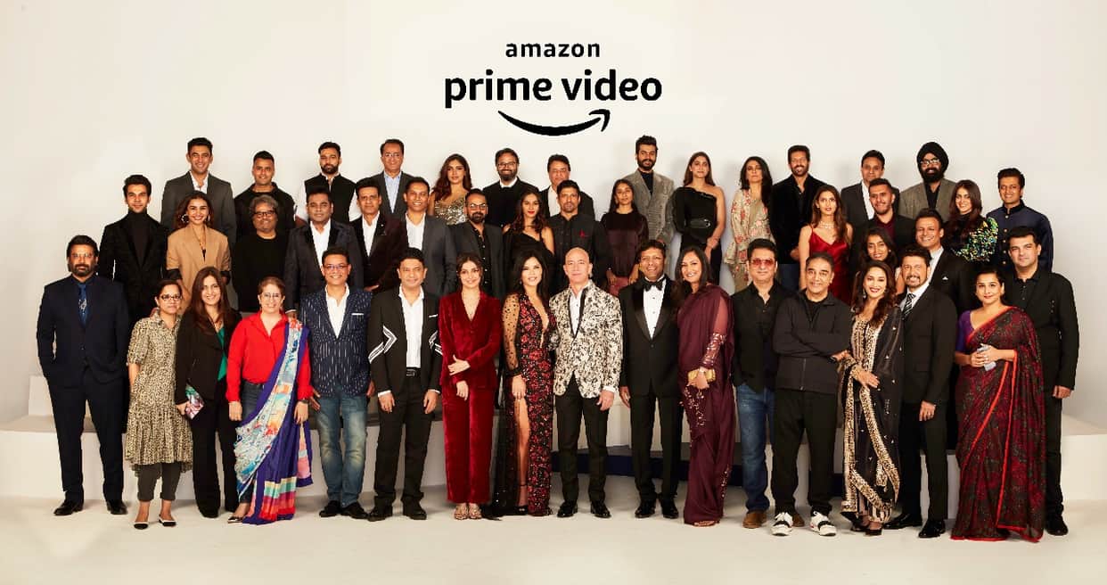 Amazon ceo Jeff Bezos shared photo with bollywood celebrities for against Piyush Goyal statement