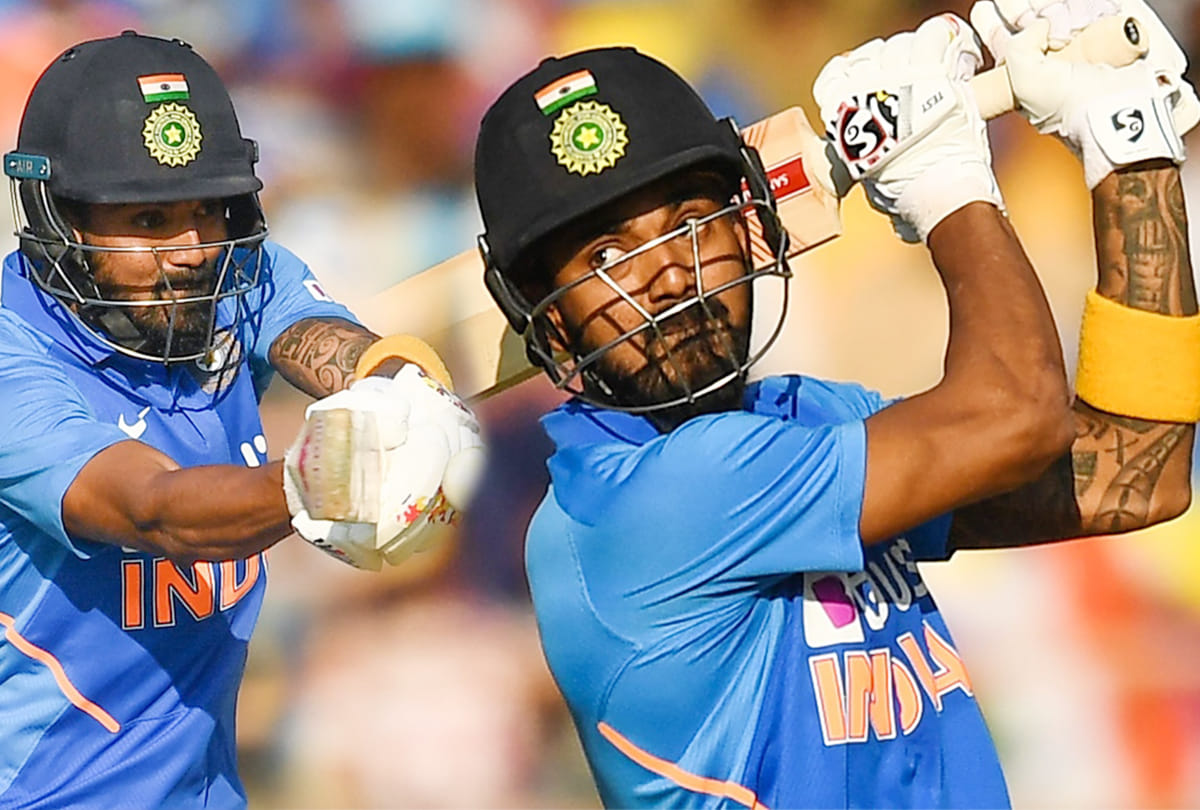 kl rahul says Could not play like first game today as pitch was different