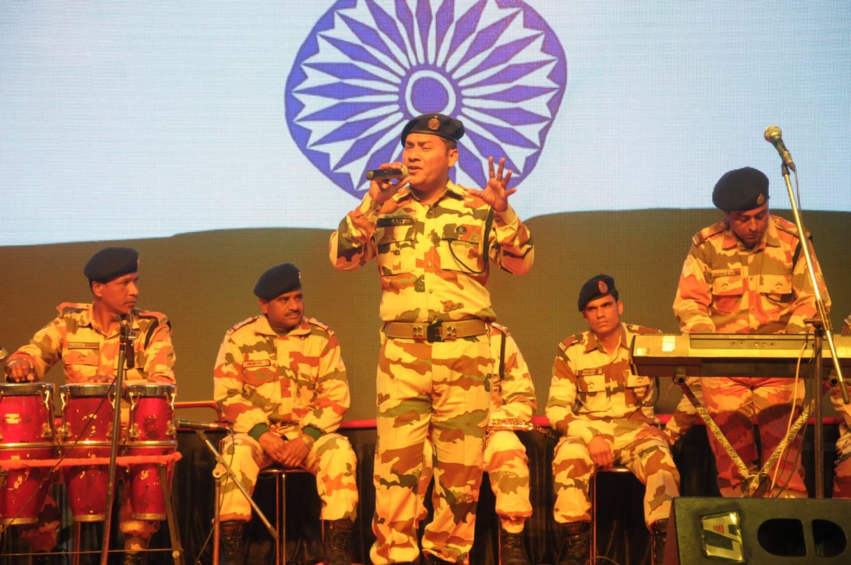 Soldiers and ex-soldiers honored