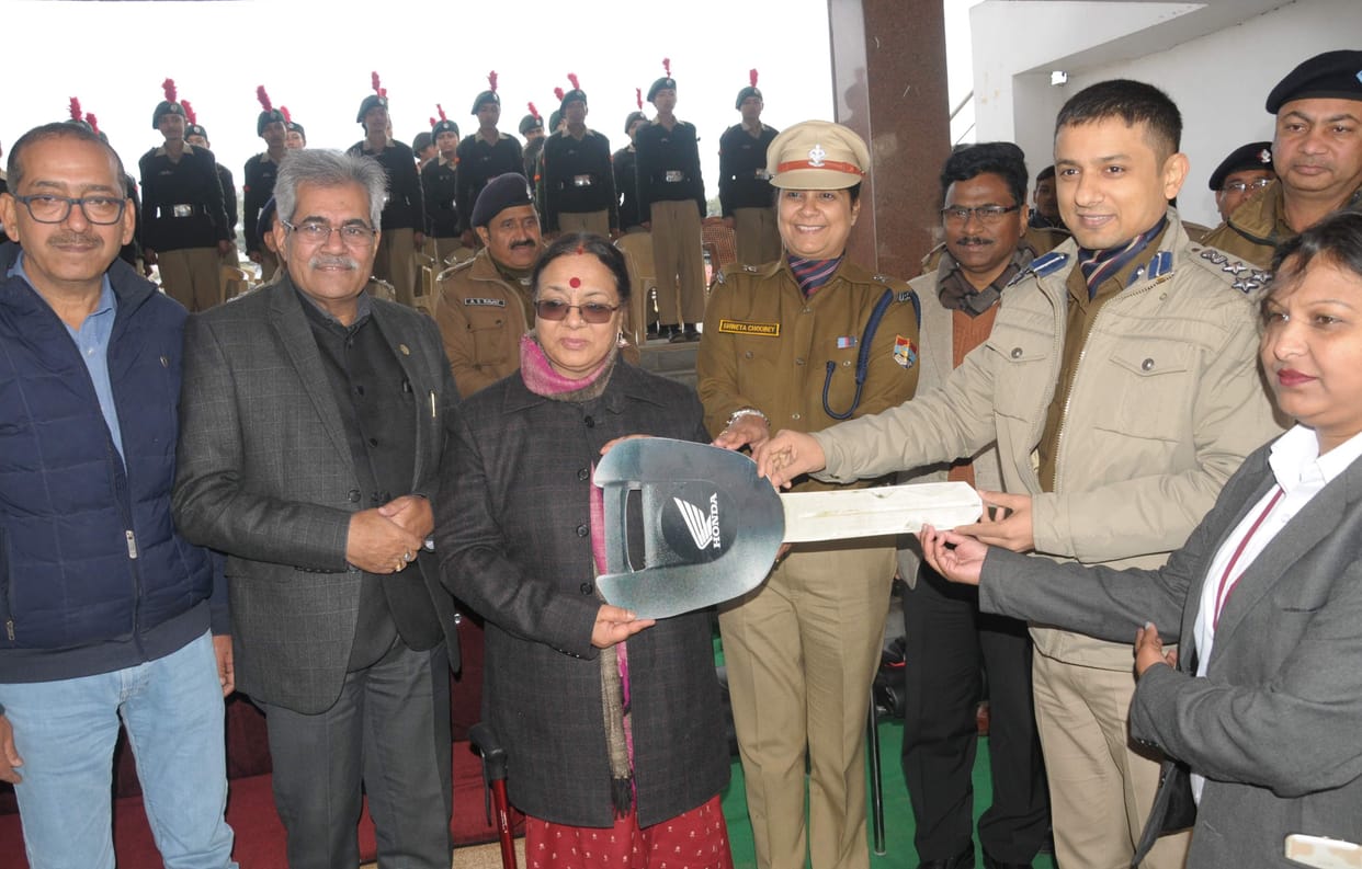 Now police will be seen running on new motorcycles