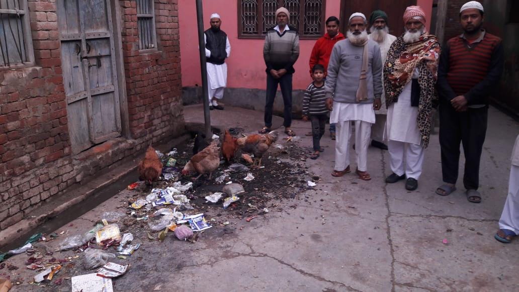 Uproar of the people against the municipality for lack of cleanliness