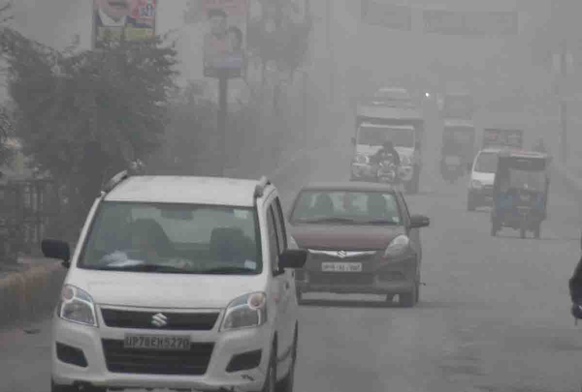 weather update: Mercury rolled by cold winds and fog, increased melting