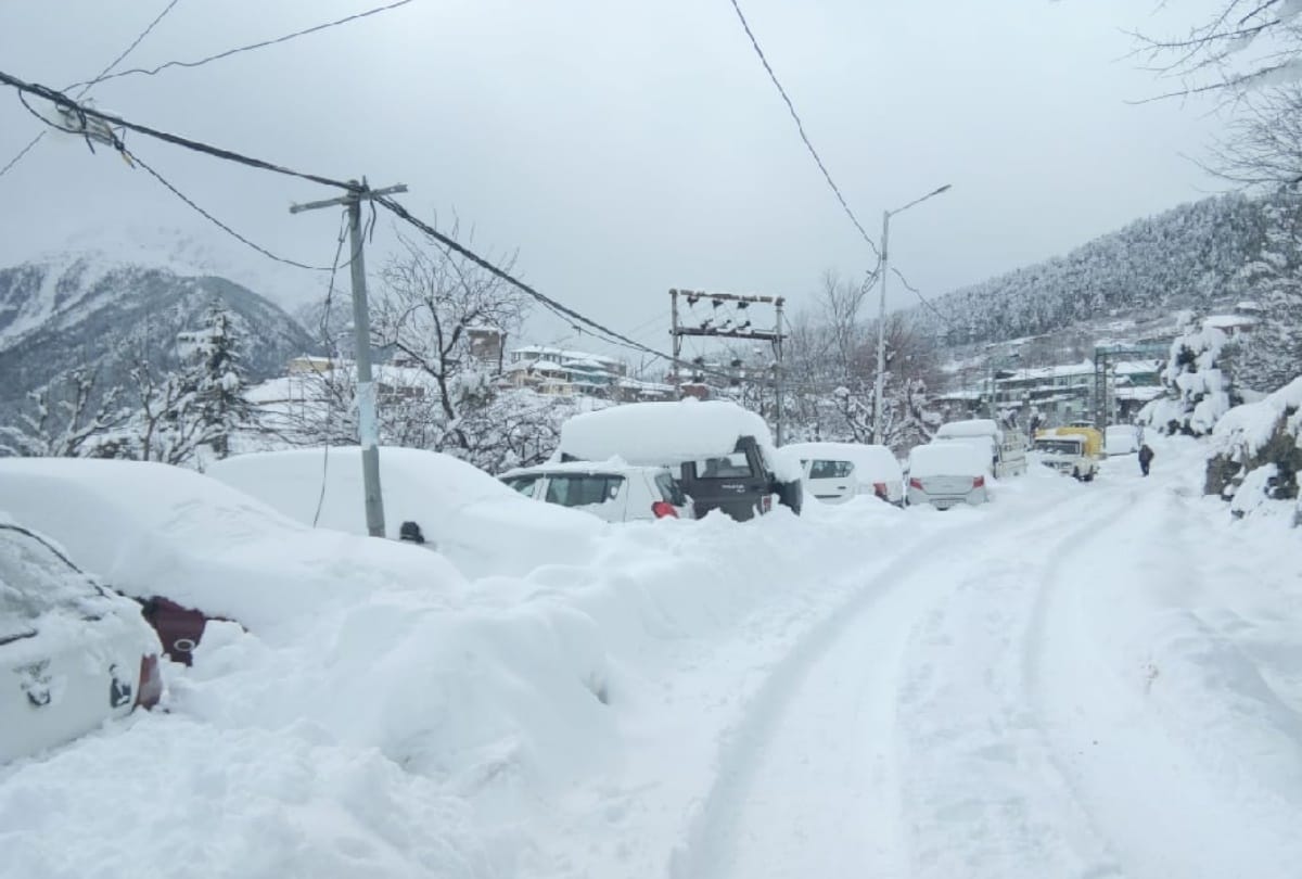 National Highway 5 blocked at Kinnaur district due to landslide