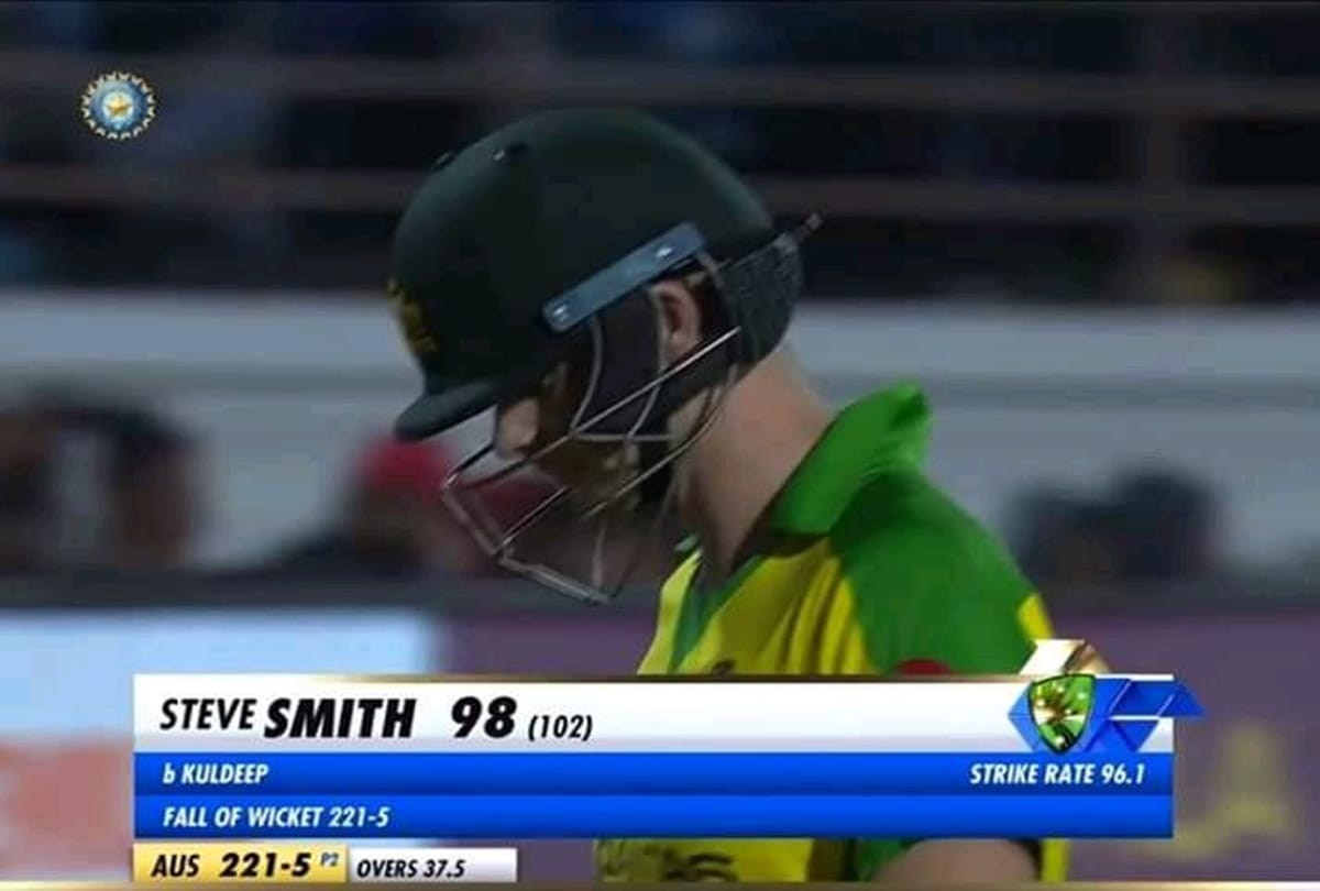 IND vs AUS: Kuldeep Yadav match changing over, when he bowled Steve Smith