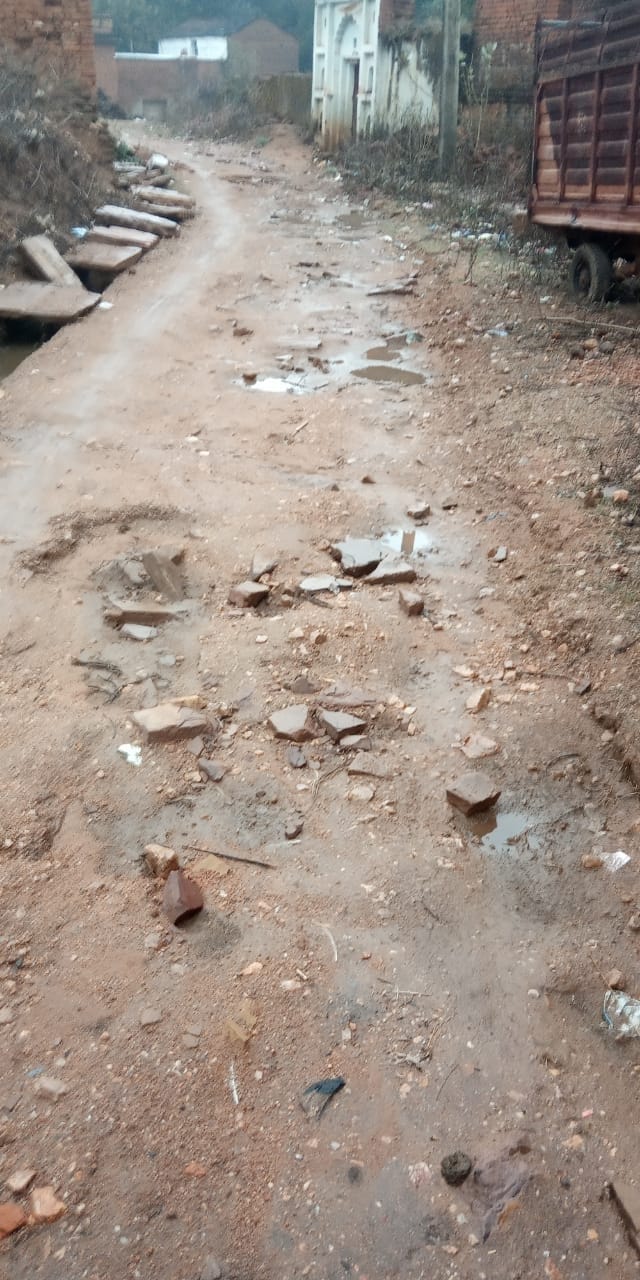 Forget people after Digging the road
