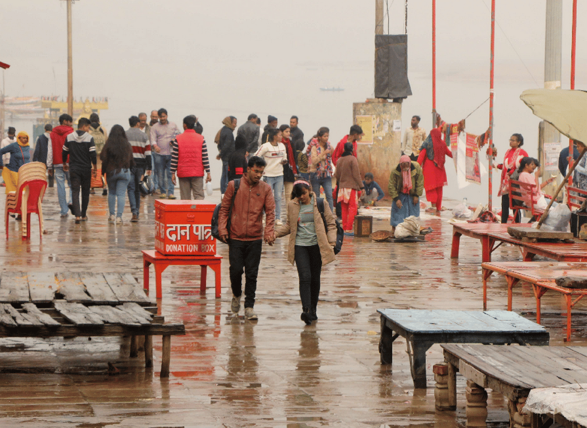 May rain be temperature weather cold winter in varanasi