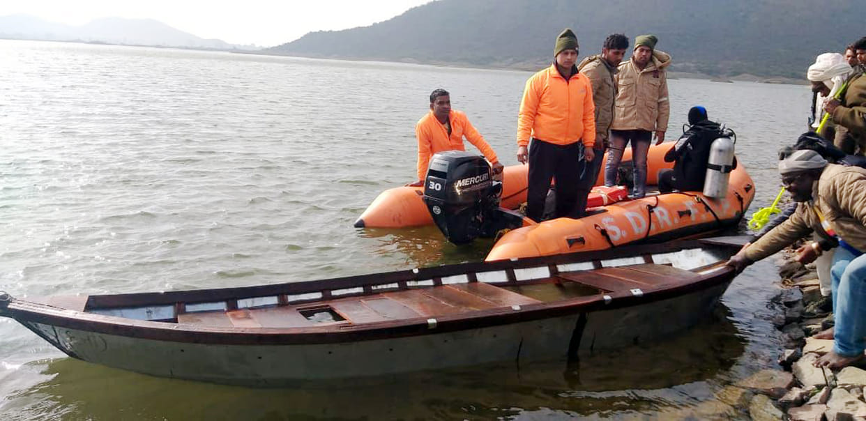 Chitrakoot: Boat found in Barua dam on 6th day