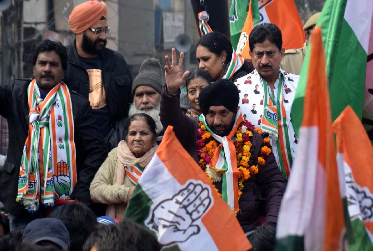 Congress road show in delhi