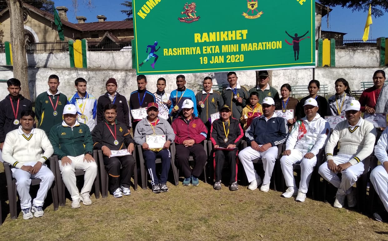 Youth, old and women run in mini marathon