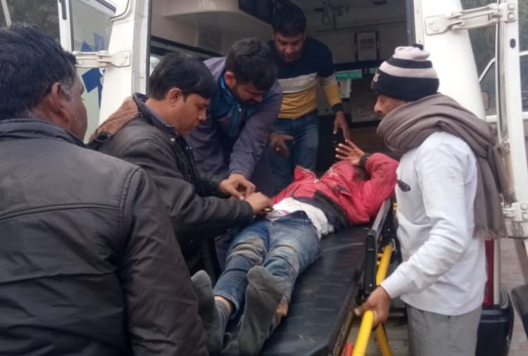 Three people died in road accident in Mahendragarh of Haryana
