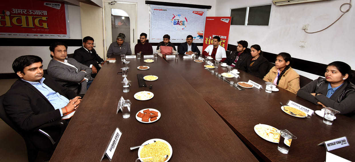 Participants in Amar Ujala Youth Conclave, tell the importance of heritage to increase tourism