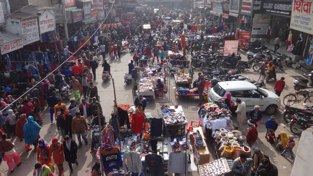 Road Jam is a big Problem in Rewari