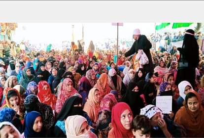 शाहीन बाग में प्रदर्शनकारी