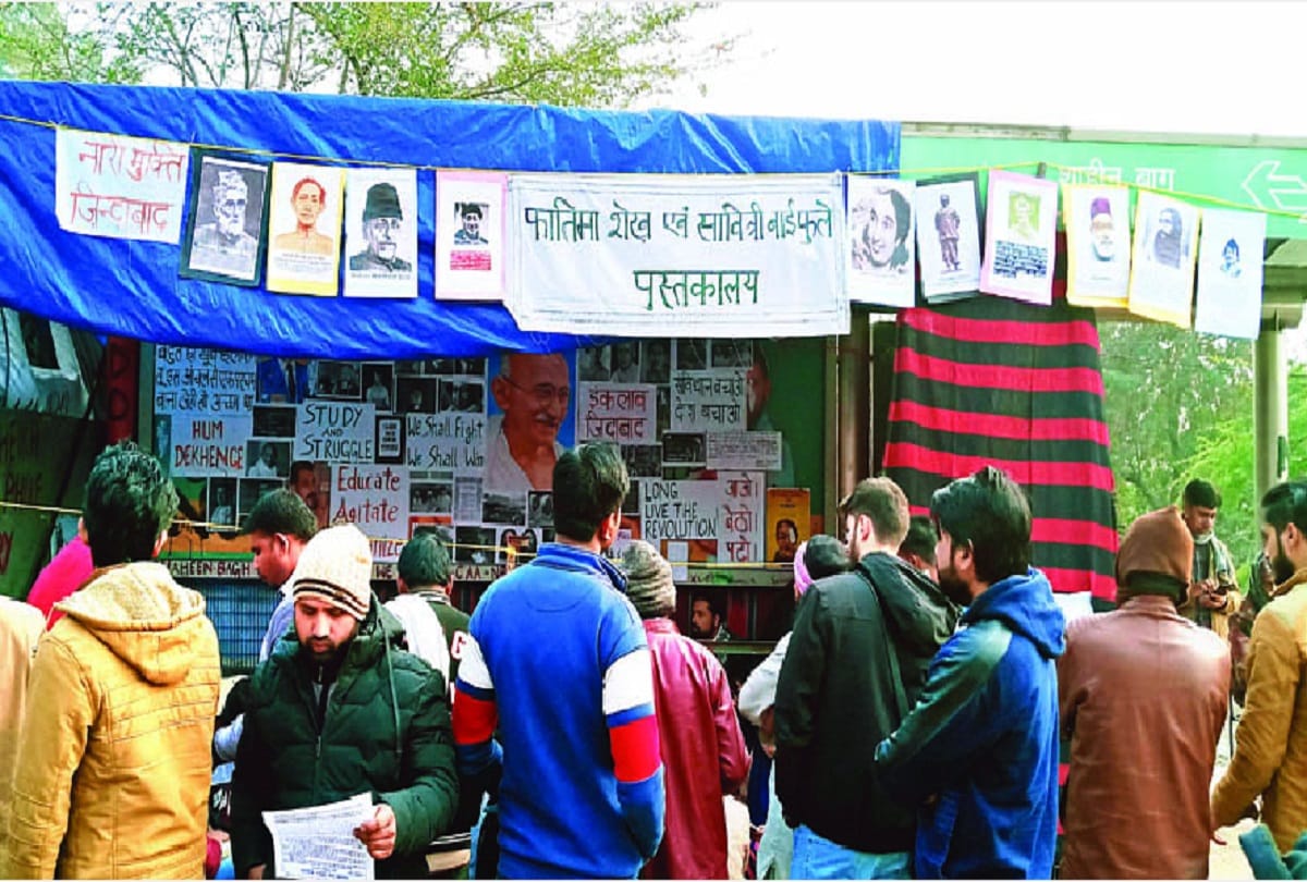 shaheen bagh Protesting women campaigned on social media 