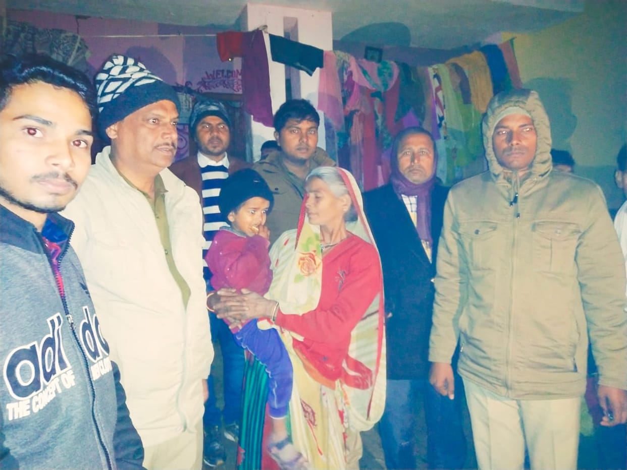 mother came home after forgetting child in market, Police found child