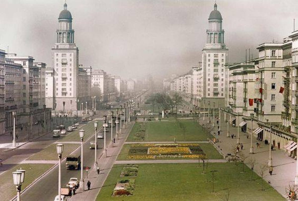 Berlin city which was occupied by four countries 75 years ago