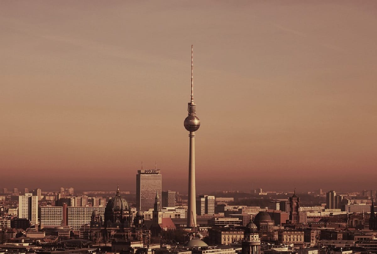 Berlin city which was occupied by four countries 75 years ago