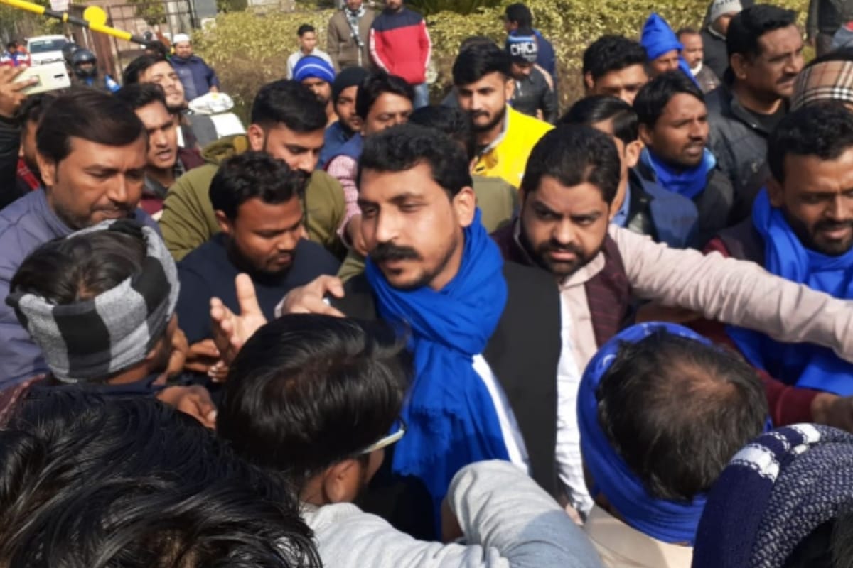Bhim Army chief chandrashekhar bail conditions change court says should allow to participate in poll