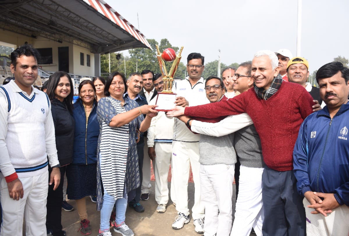 Northeast Railway Cricket, General Manager won match by six wickets