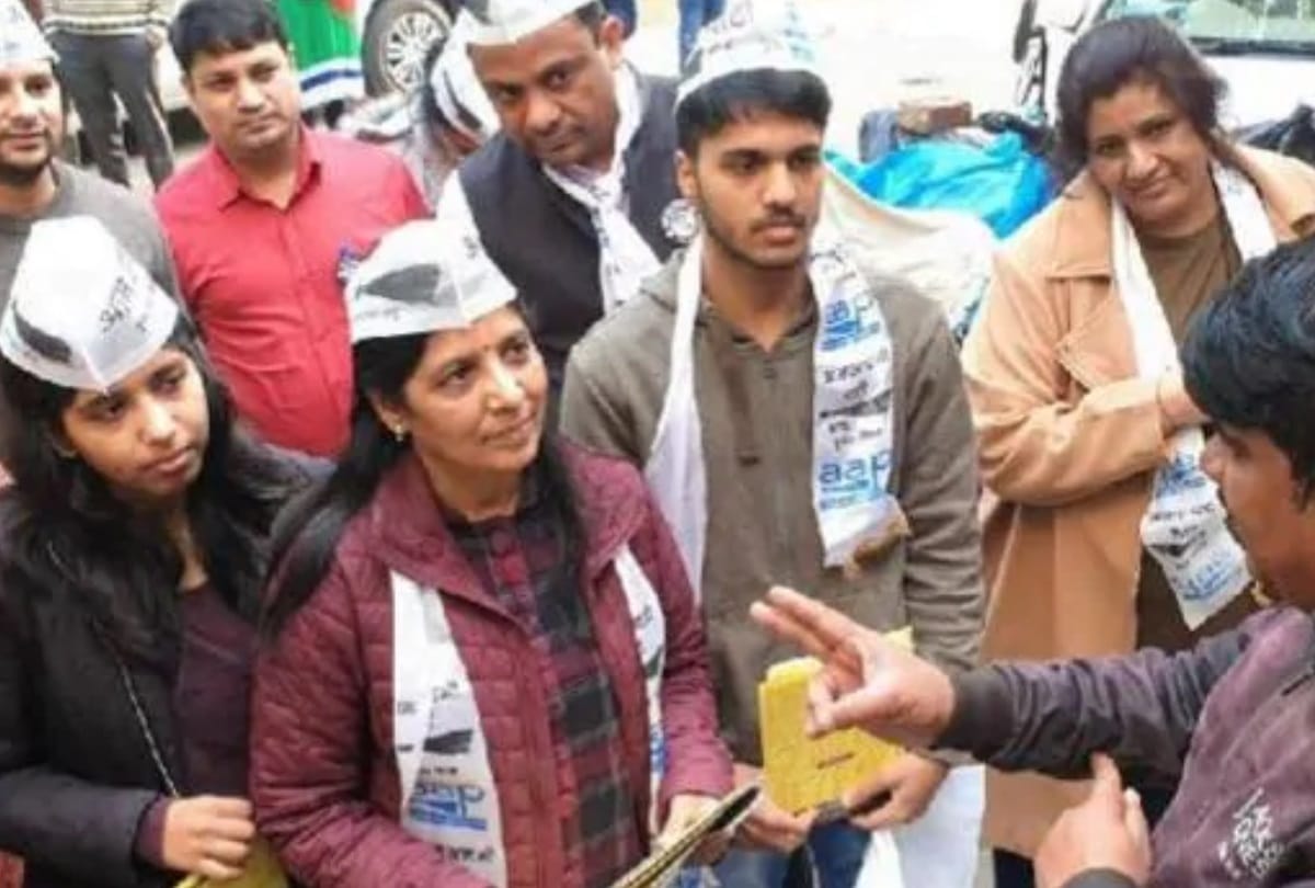 Delhi Election 2020 kejriwal daughter wife son campaigning for him