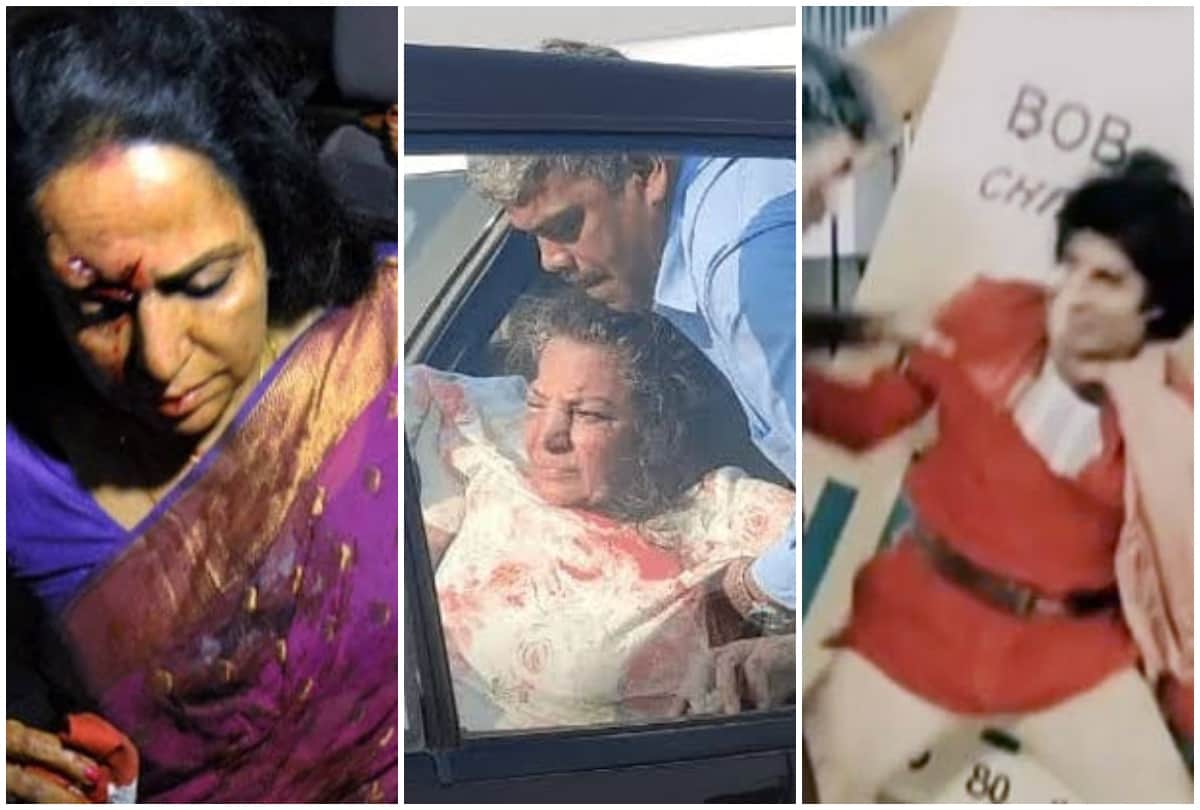 Shabana Azmi accident Amitabh Bachchan to Hema Malini 10 celebrities injured