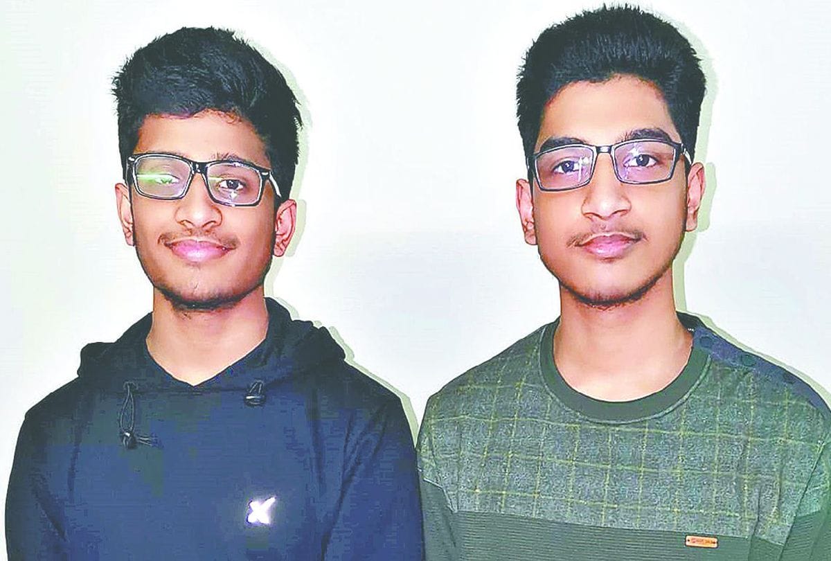 jee main topper nishant and pranab agarwaltwins brothers