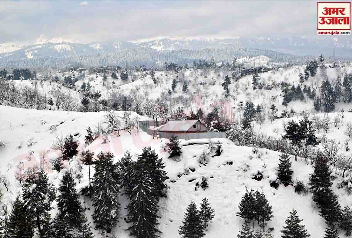 Heavy rain and snowfall warning in next 24 hours in Jammu and Kashmir, temperature fall in kashmir