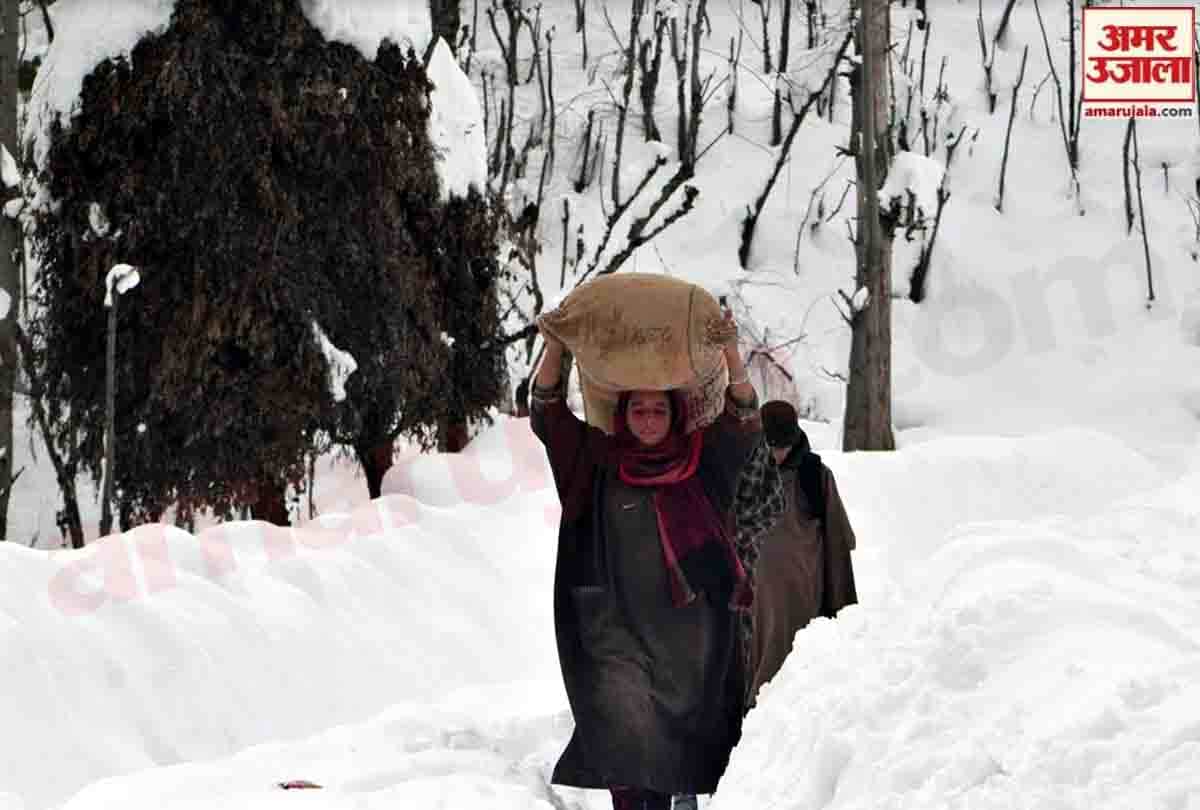 Rain in jammu and snowfall alert in Kashmir