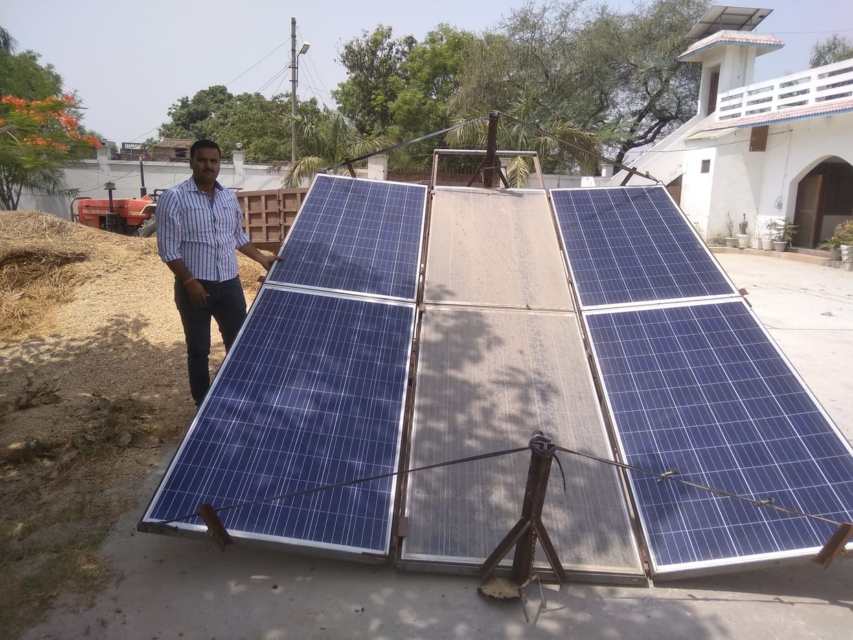 Sudhir became role model of farmers leaving engineering job