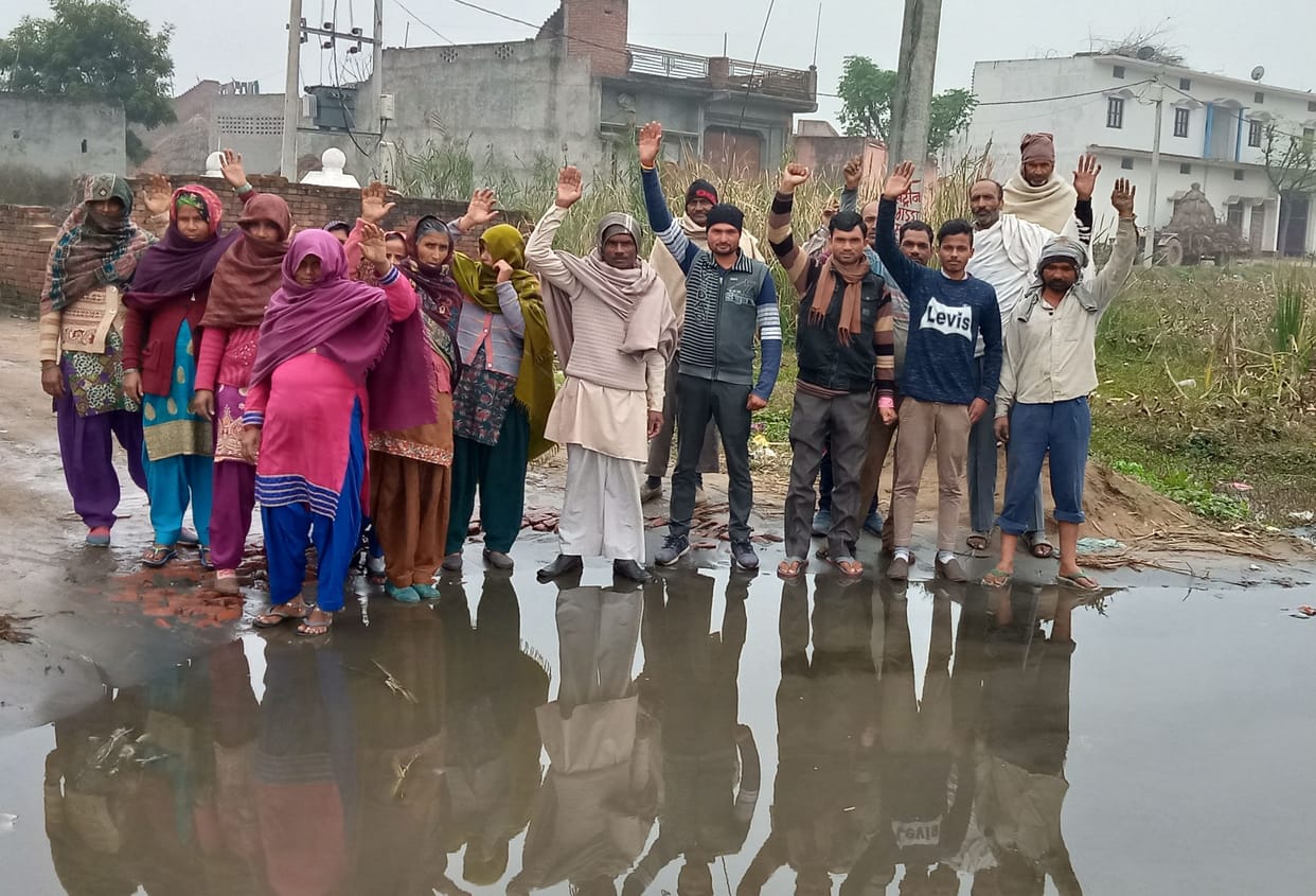 The pond of village Chaurawala