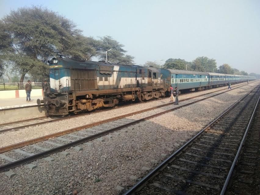 demand for inclusion of separate charkhi dadri new  railway line in the budget